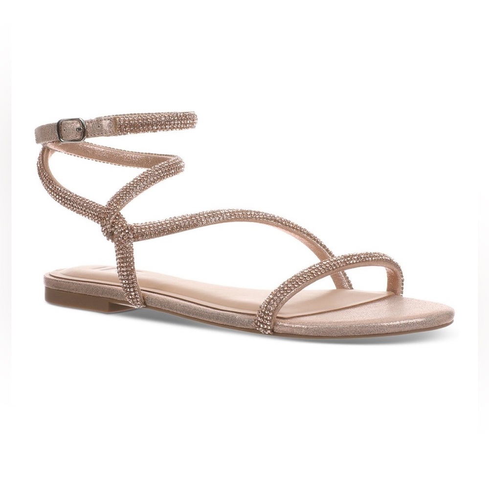 NWT: INC Addisonn silver bling sandals. Women’s Size 7.5